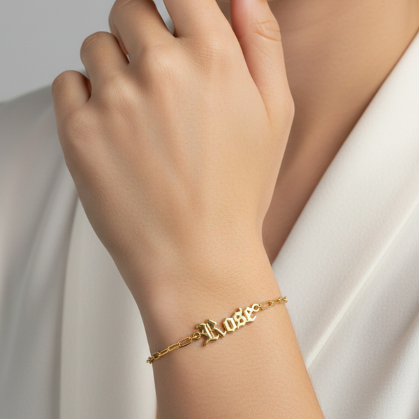Dainty Signature Bracelet