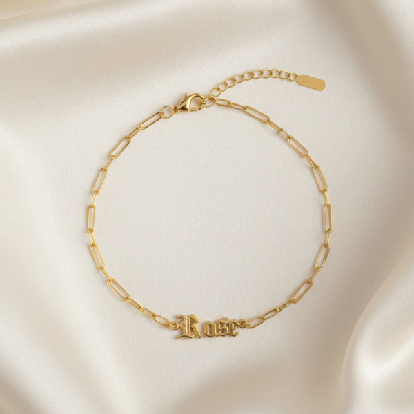 Dainty Signature Bracelet