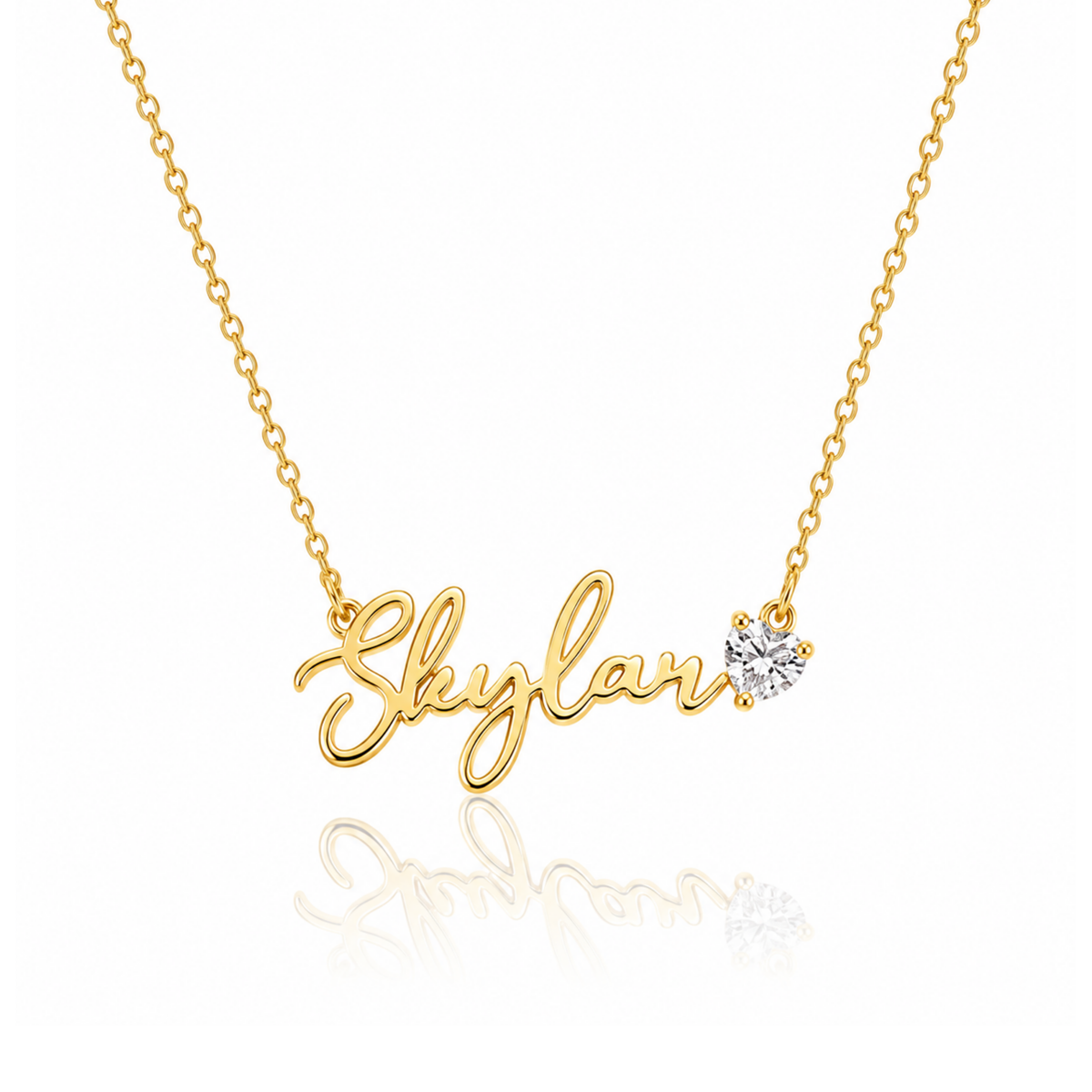 Custom Love Name Necklace