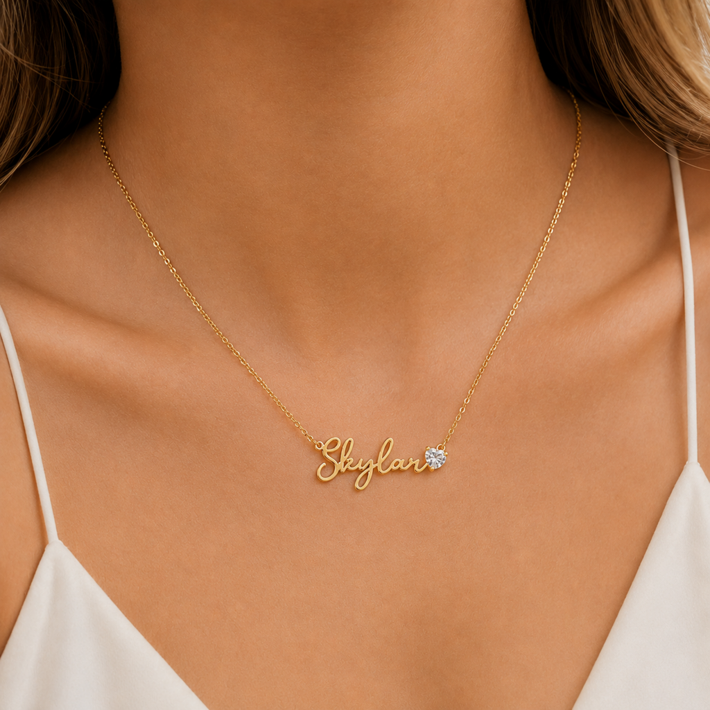 Custom Love Name Necklace