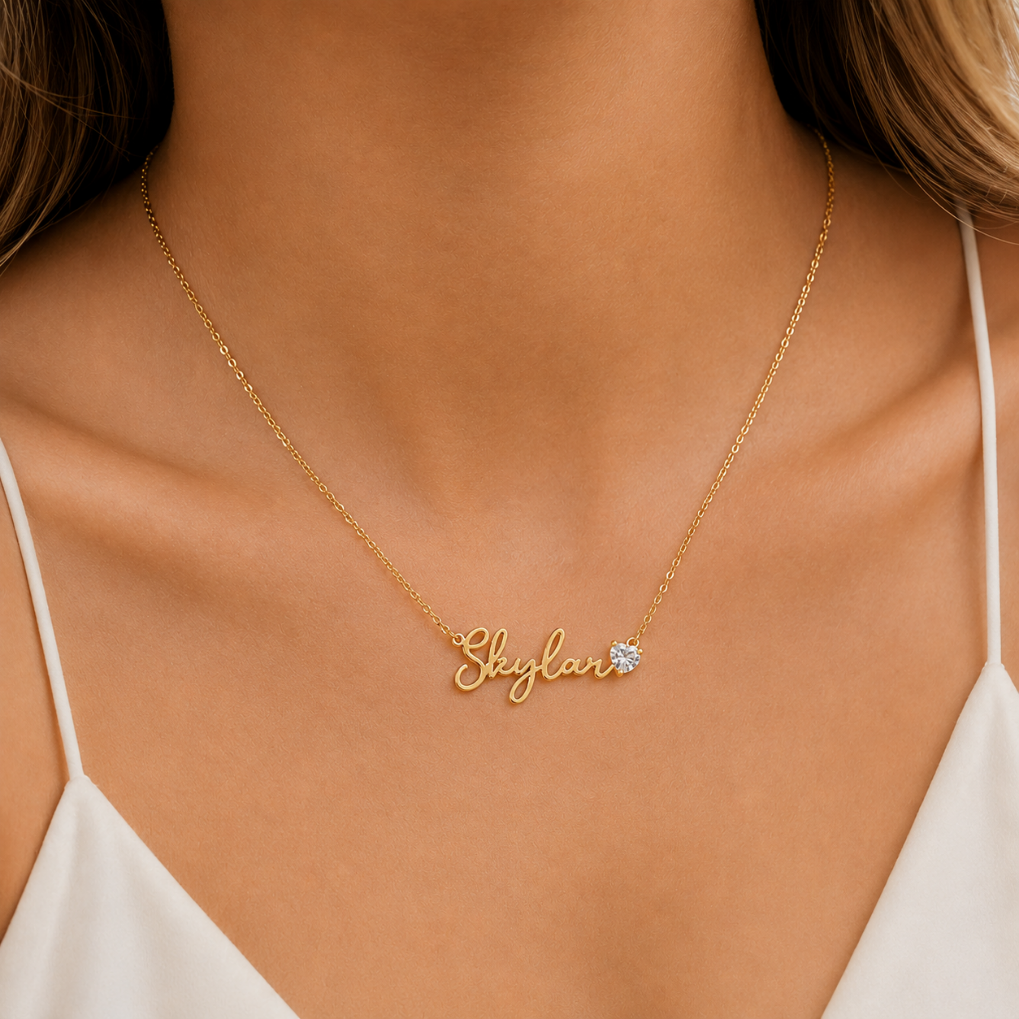 Custom Love Name Necklace