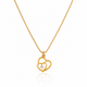 Double Heart Necklace