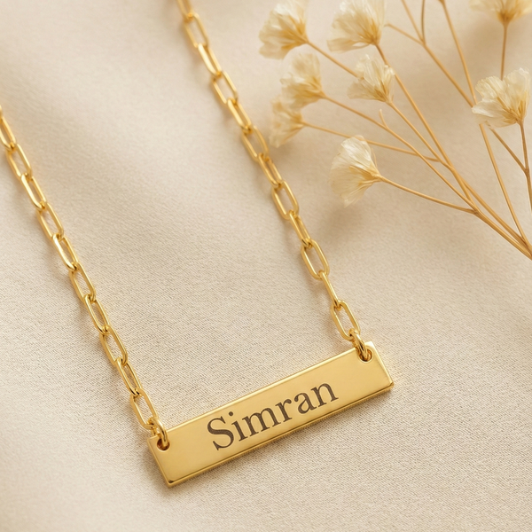 Classic Sophia Nameplate Bracelet