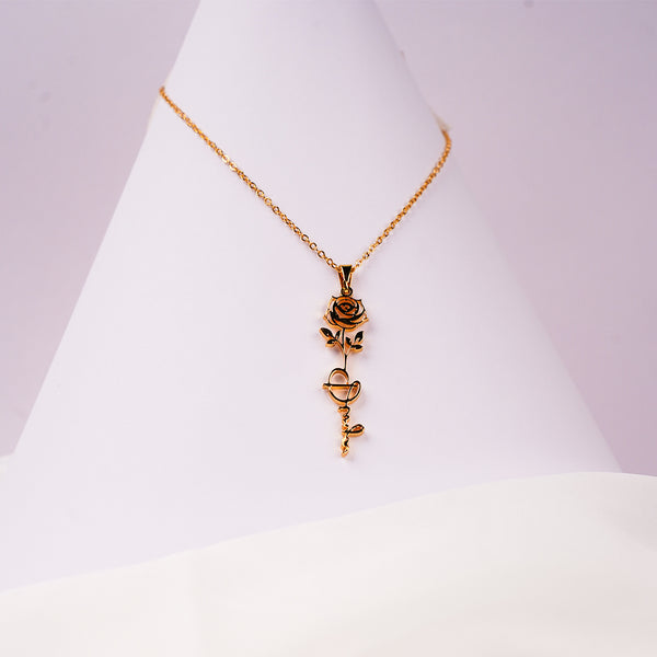 The Flowing Signature Name Anklet