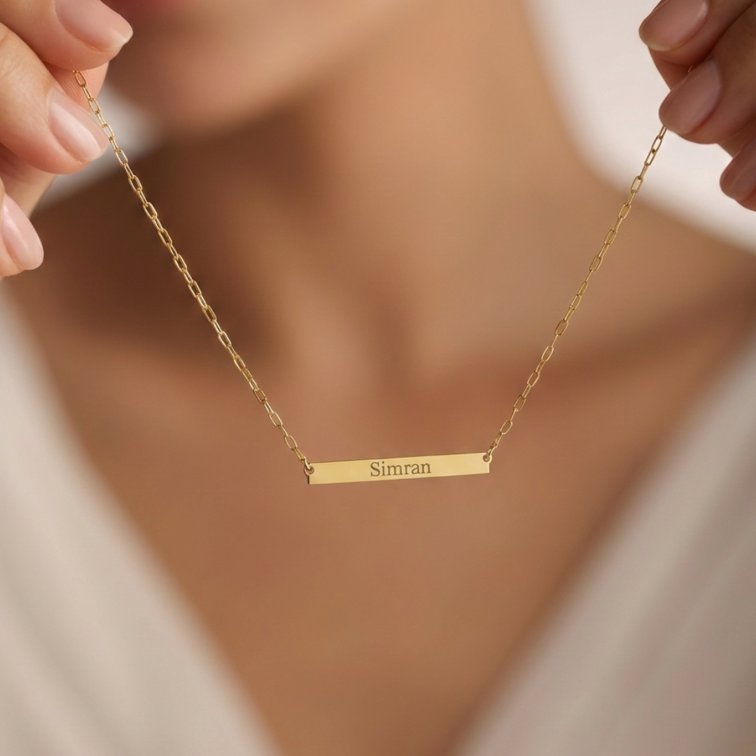 Classic Sophia Nameplate Bracelet